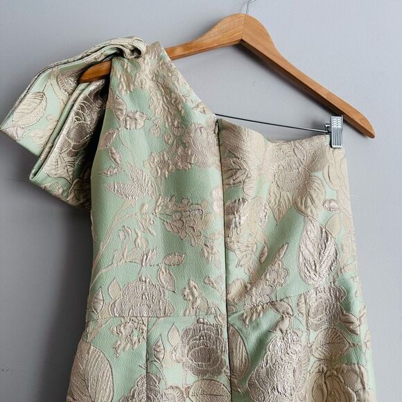 Frascara 4440 Spring 2023 Jacquard Column Fitted Evening Dress Couture Wedding - Picture 5 of 11